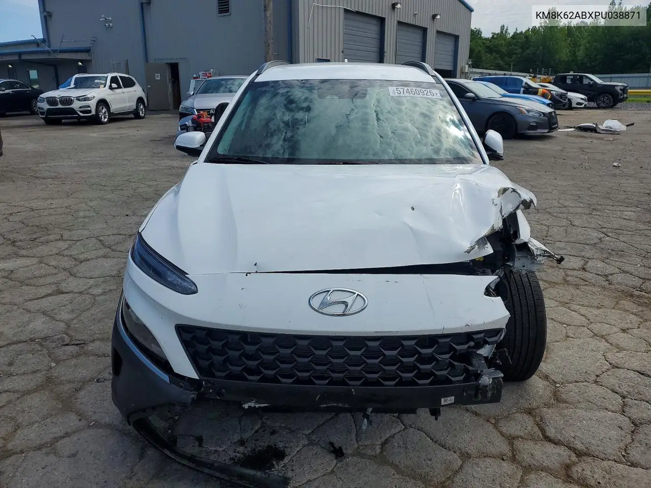 2023 Hyundai Kona Sel VIN: KM8K62ABXPU038871 Lot: 57460926
