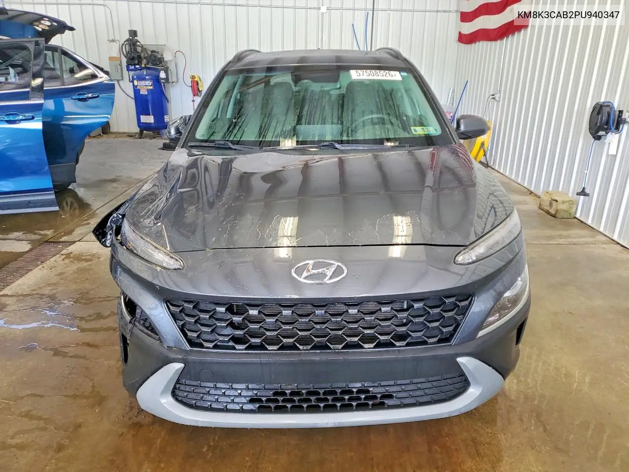 2023 Hyundai Kona Sel VIN: KM8K3CAB2PU940347 Lot: 57508526