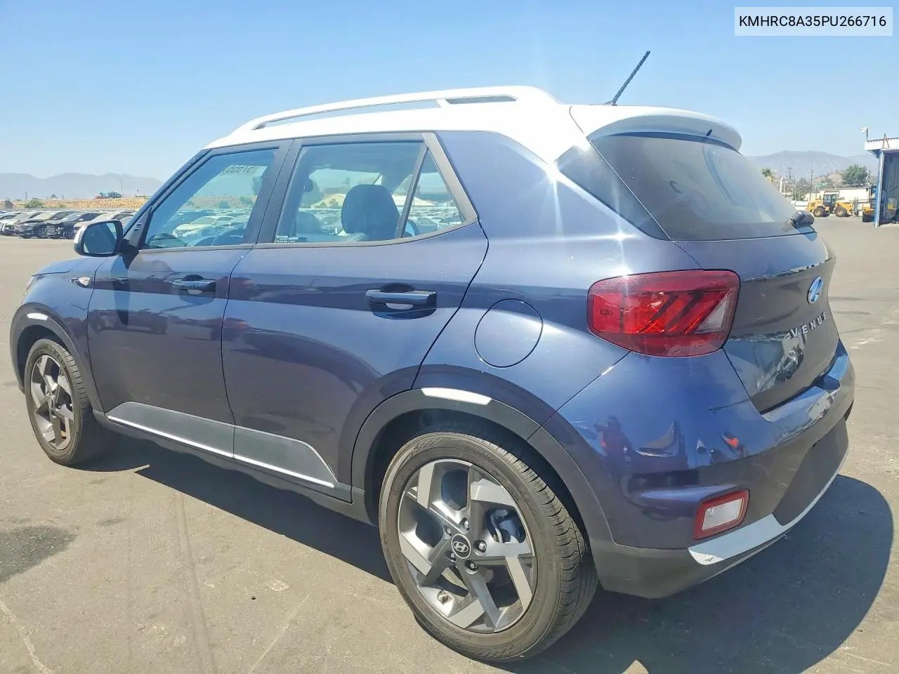 2023 Hyundai Venue Limited VIN: KMHRC8A35PU266716 Lot: 57555706
