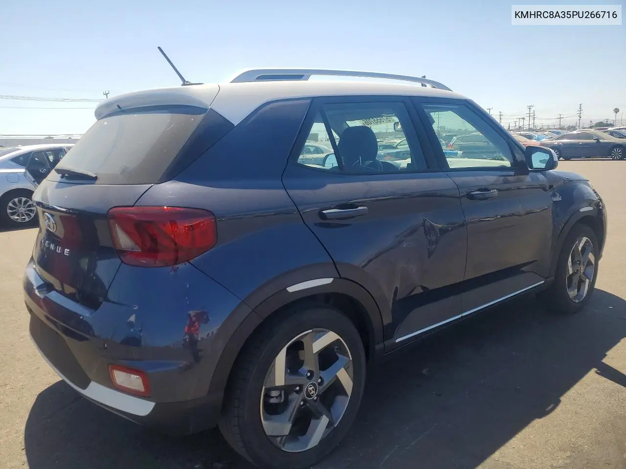 2023 Hyundai Venue Limited VIN: KMHRC8A35PU266716 Lot: 57555706