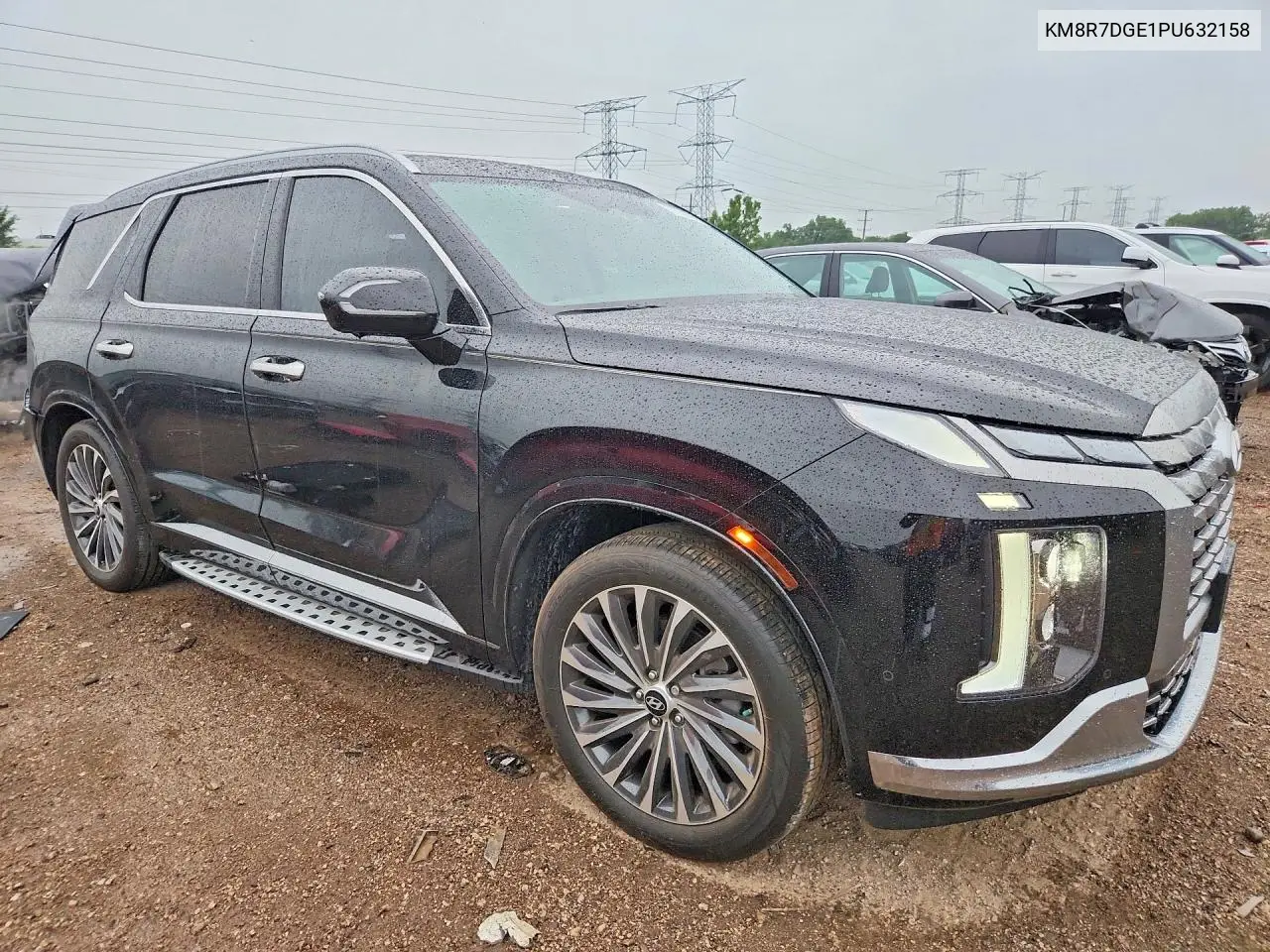2023 Hyundai Palisade Calligraphy VIN: KM8R7DGE1PU632158 Lot: 57556706