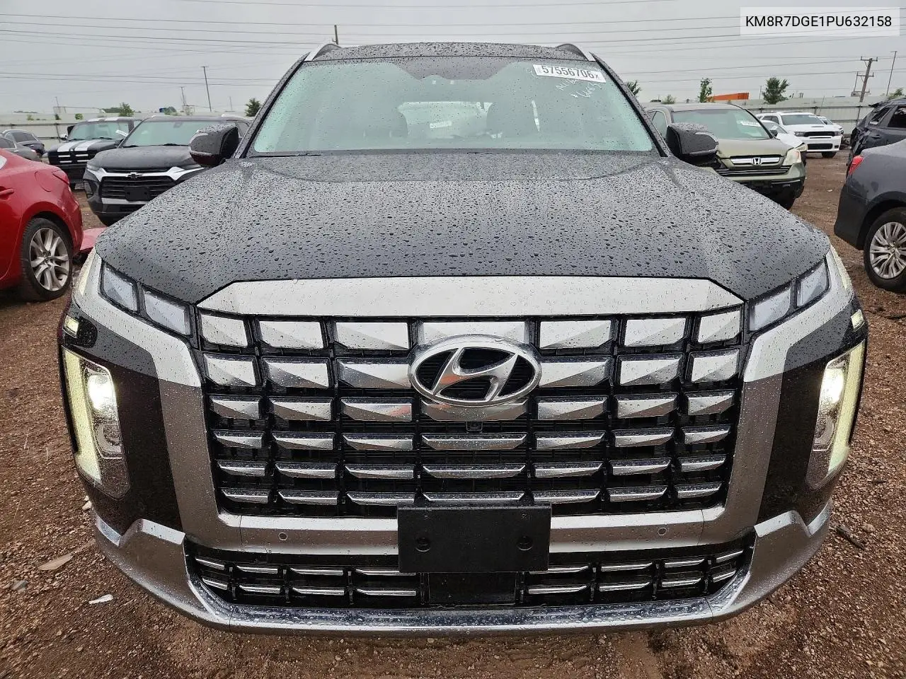 2023 Hyundai Palisade Calligraphy VIN: KM8R7DGE1PU632158 Lot: 57556706