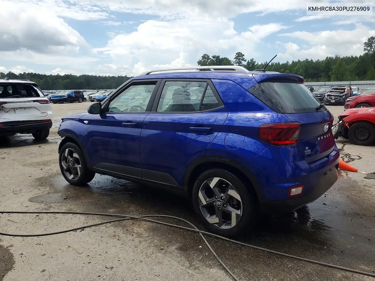 2023 Hyundai Venue Sel VIN: KMHRC8A30PU276909 Lot: 57591506