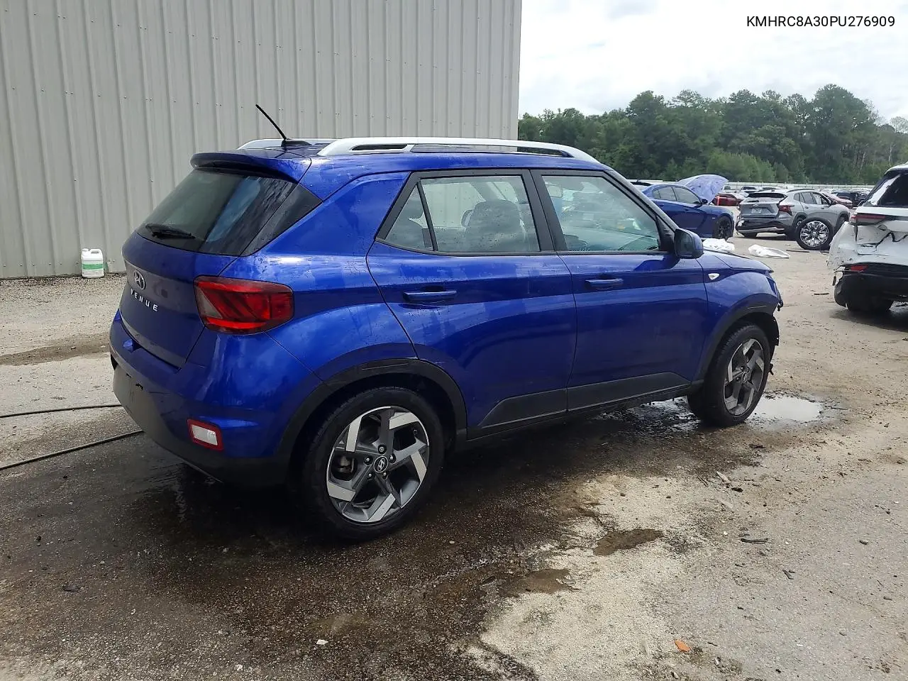 2023 Hyundai Venue Sel VIN: KMHRC8A30PU276909 Lot: 57591506