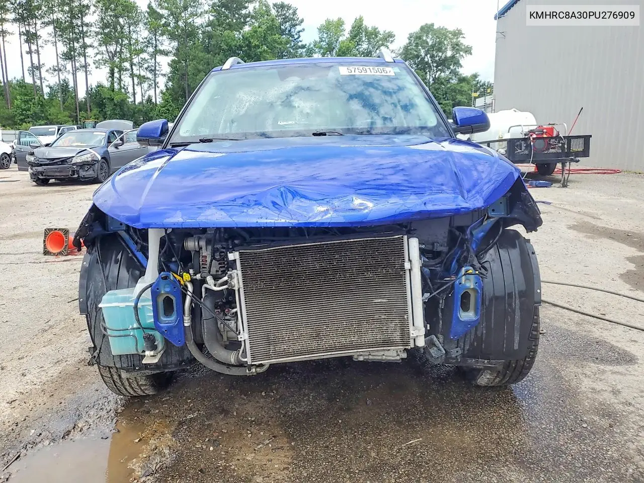 2023 Hyundai Venue Sel VIN: KMHRC8A30PU276909 Lot: 57591506