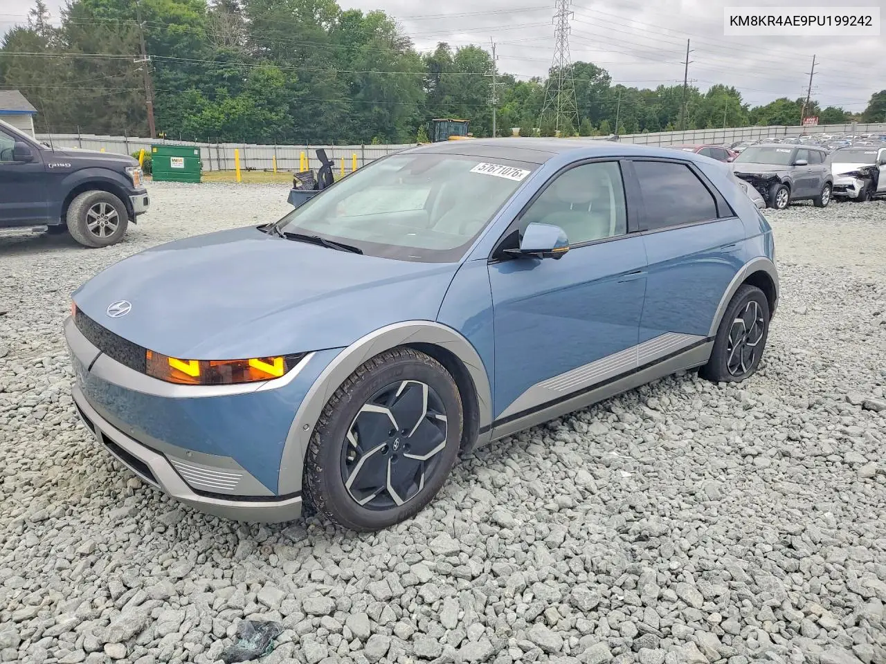 2023 Hyundai Ioniq 5 Limited VIN: KM8KR4AE9PU199242 Lot: 57671076