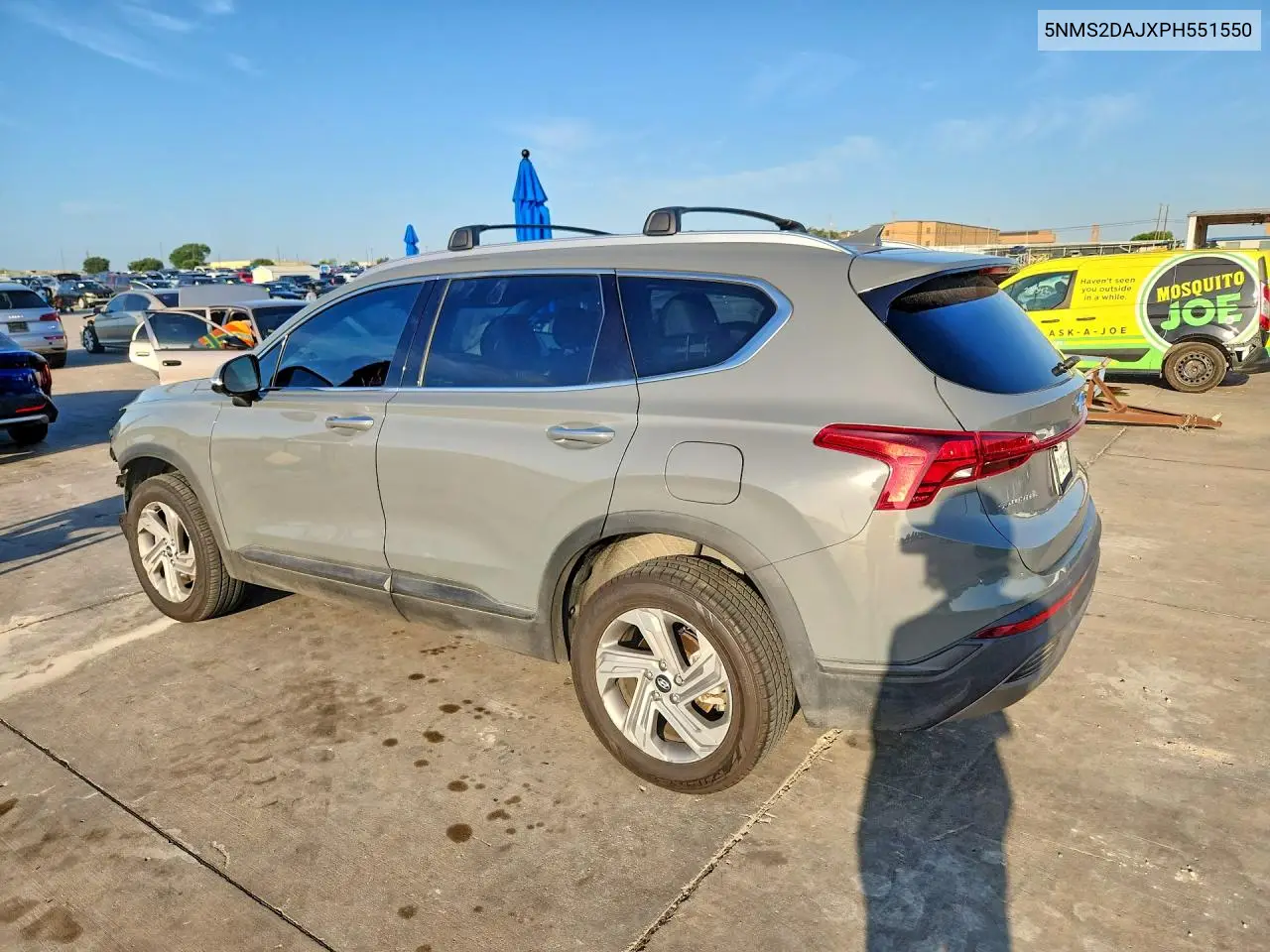 2023 Hyundai Santa Fe Sel VIN: 5NMS2DAJXPH551550 Lot: 57708466