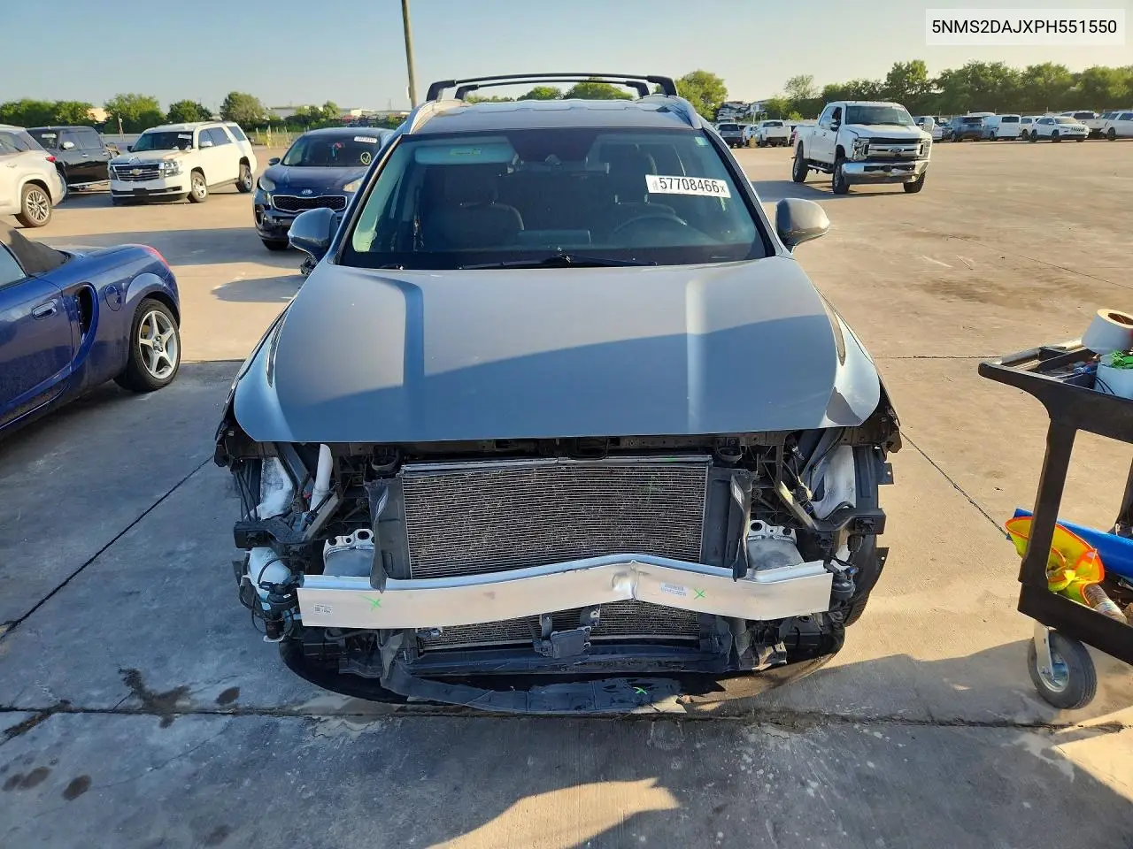 2023 Hyundai Santa Fe Sel VIN: 5NMS2DAJXPH551550 Lot: 57708466