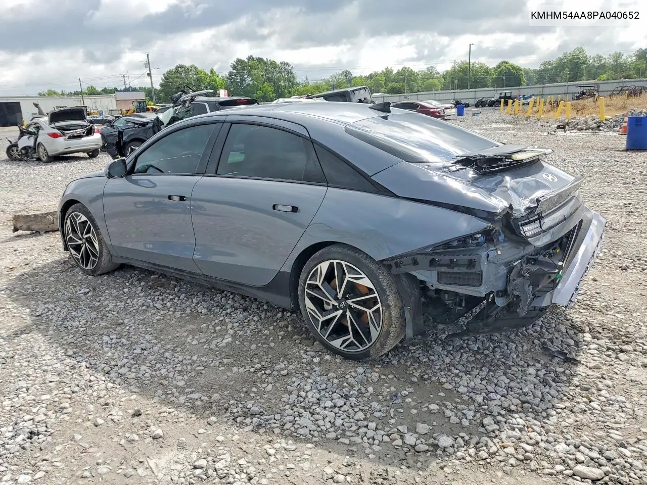 2023 Hyundai Ioniq 6 Limited VIN: KMHM54AA8PA040652 Lot: 58008026