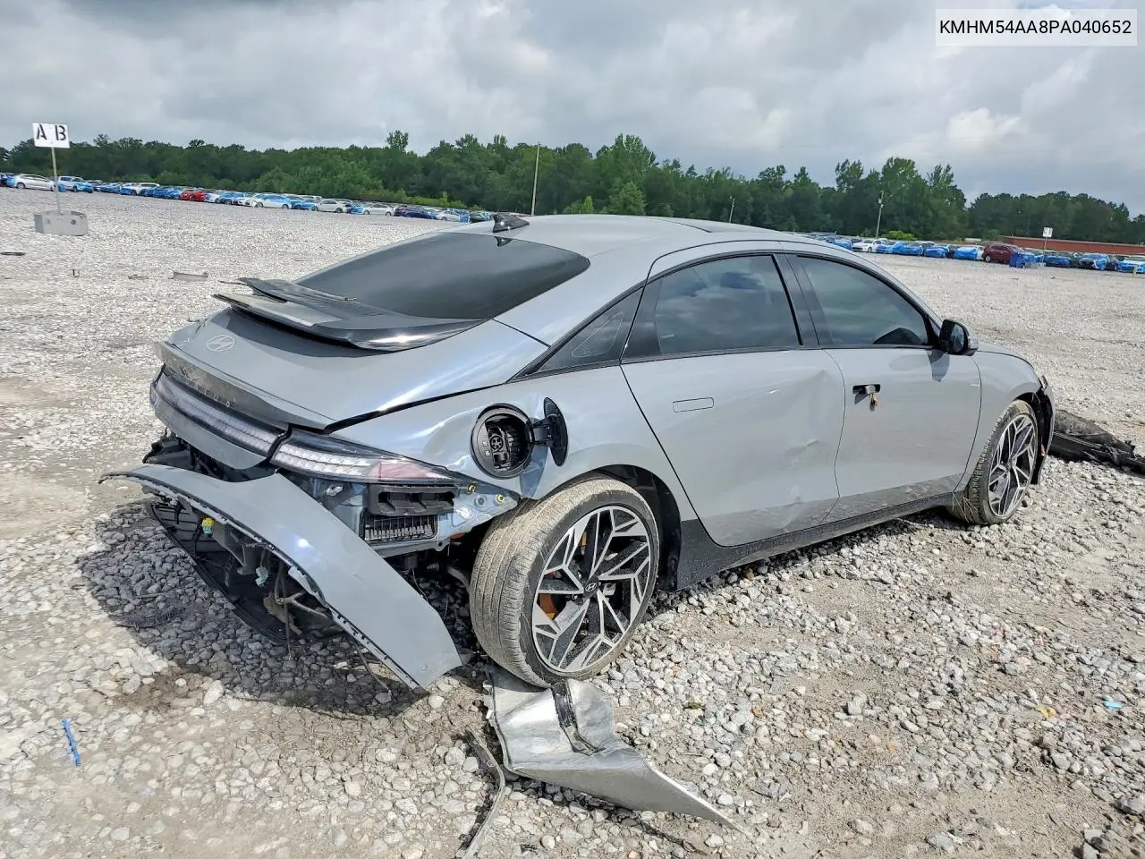 2023 Hyundai Ioniq 6 Limited VIN: KMHM54AA8PA040652 Lot: 58008026