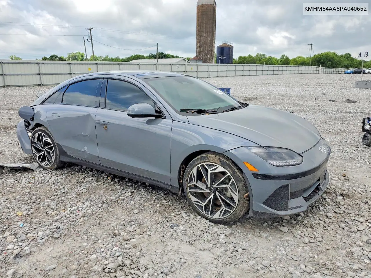2023 Hyundai Ioniq 6 Limited VIN: KMHM54AA8PA040652 Lot: 58008026