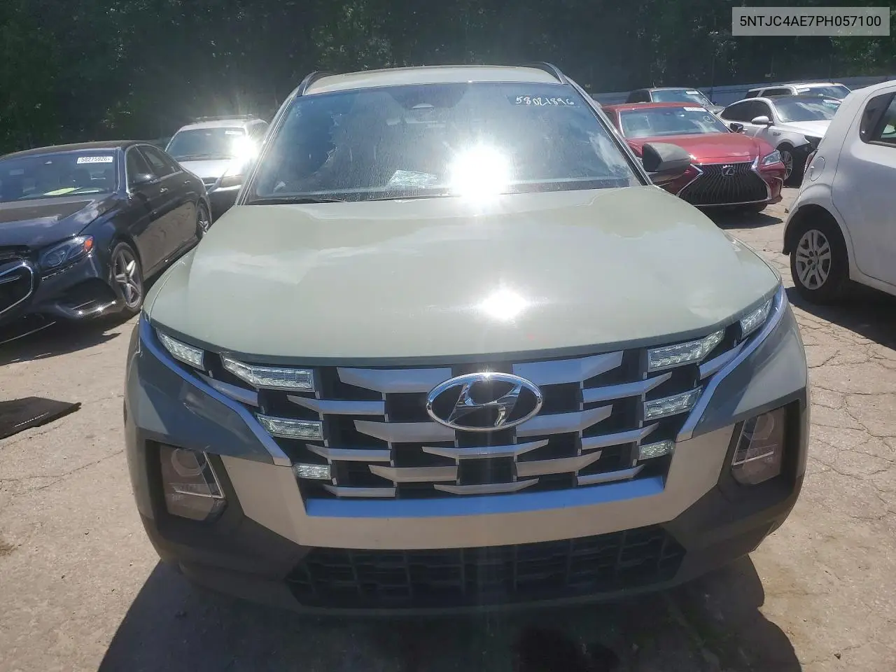 2023 Hyundai Santa Cruz Sel VIN: 5NTJC4AE7PH057100 Lot: 58021896