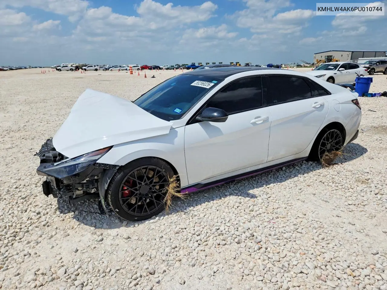 2023 Hyundai Elantra N Base VIN: KMHLW4AK6PU010744 Lot: 58266026