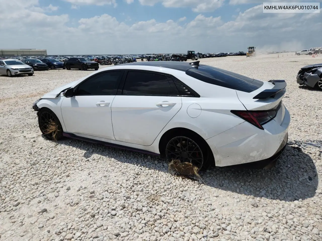 2023 Hyundai Elantra N Base VIN: KMHLW4AK6PU010744 Lot: 58266026