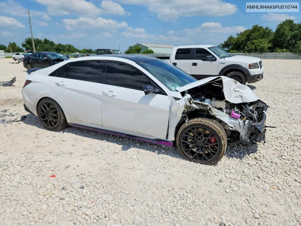 2023 Hyundai Elantra N Base VIN: KMHLW4AK6PU010744 Lot: 58266026