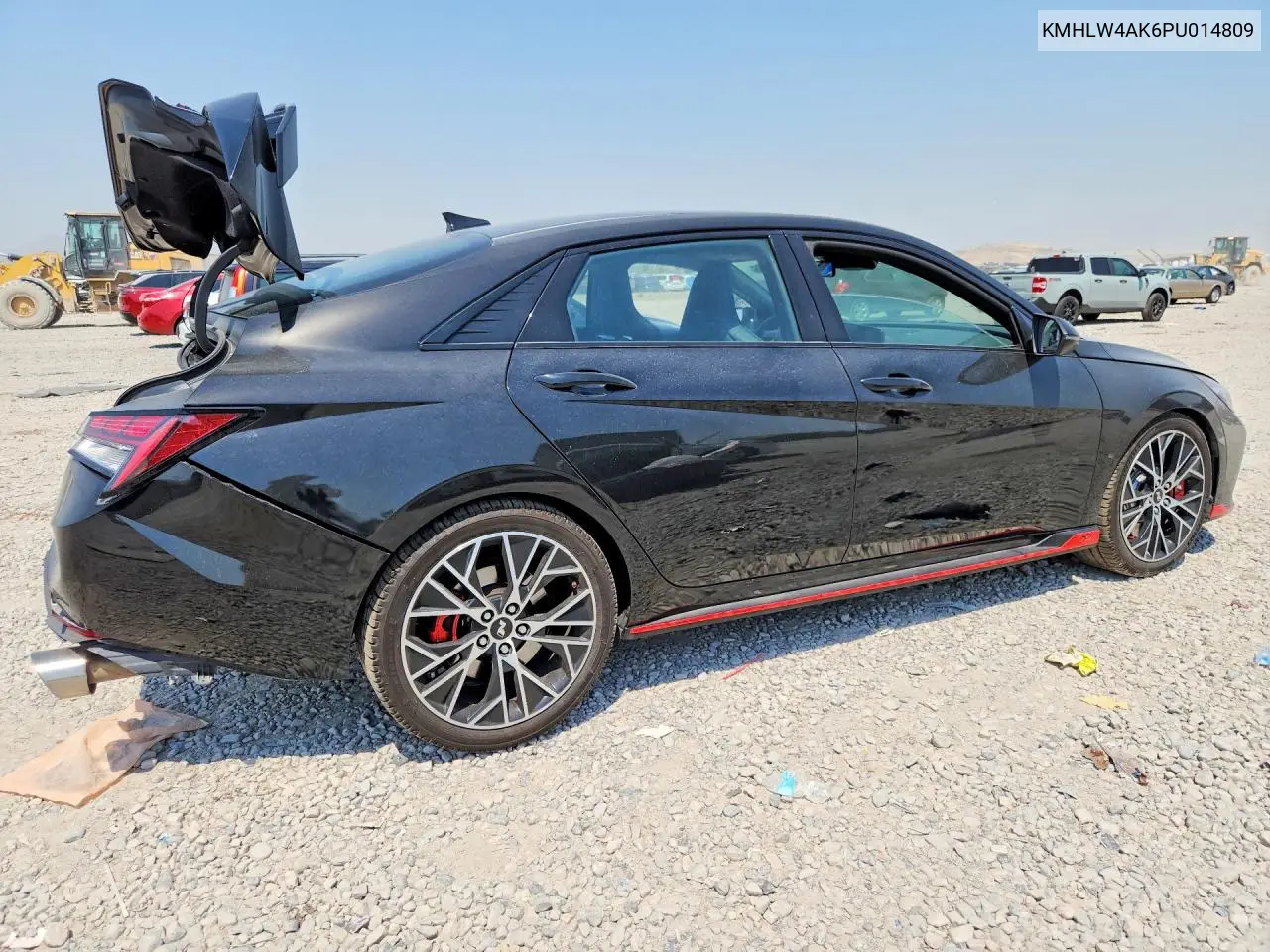 2023 Hyundai Elantra N Base VIN: KMHLW4AK6PU014809 Lot: 58416886