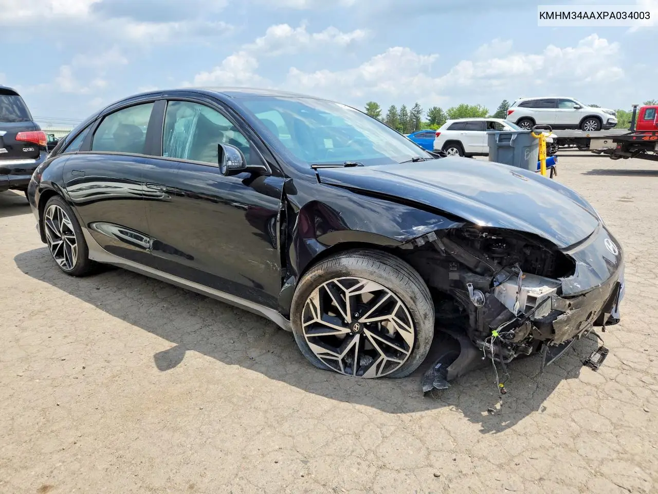 2023 Hyundai Ioniq 6 Sel VIN: KMHM34AAXPA034003 Lot: 59636476