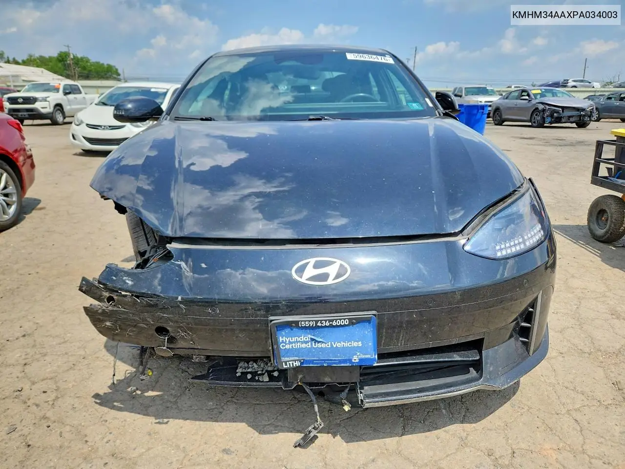 2023 Hyundai Ioniq 6 Sel VIN: KMHM34AAXPA034003 Lot: 59636476