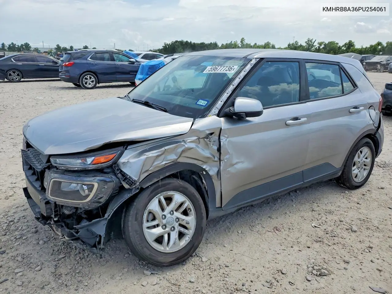 2023 Hyundai Venue Se VIN: KMHRB8A36PU254061 Lot: 59677736