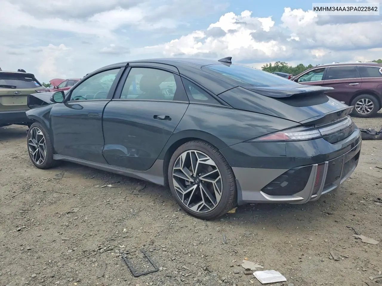2023 Hyundai Ioniq 6 Sel VIN: KMHM34AA3PA022842 Lot: 60004746