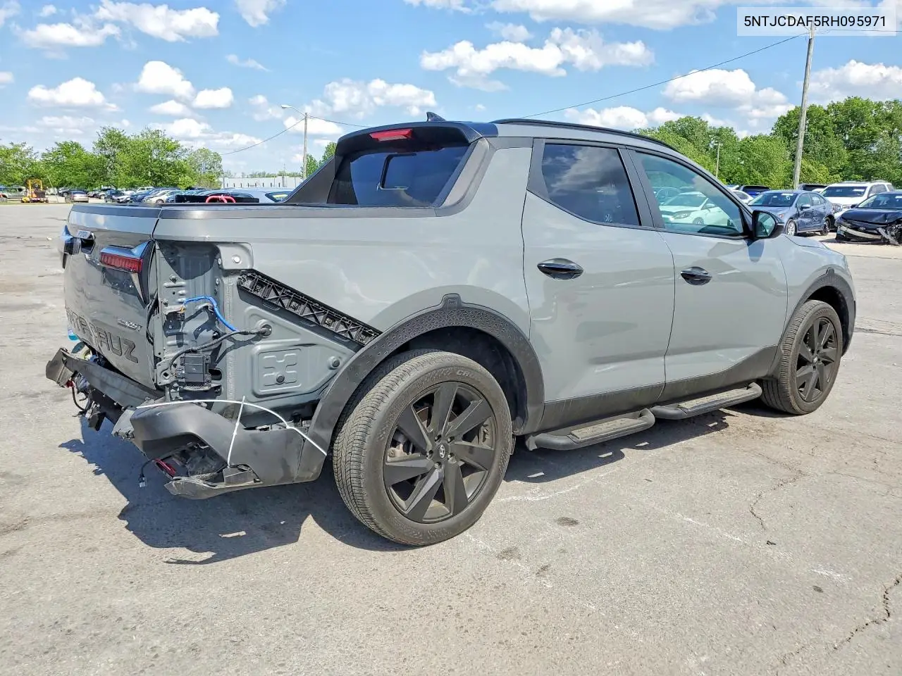2024 Hyundai Santa Cruz Night VIN: 5NTJCDAF5RH095971 Lot: 52310536