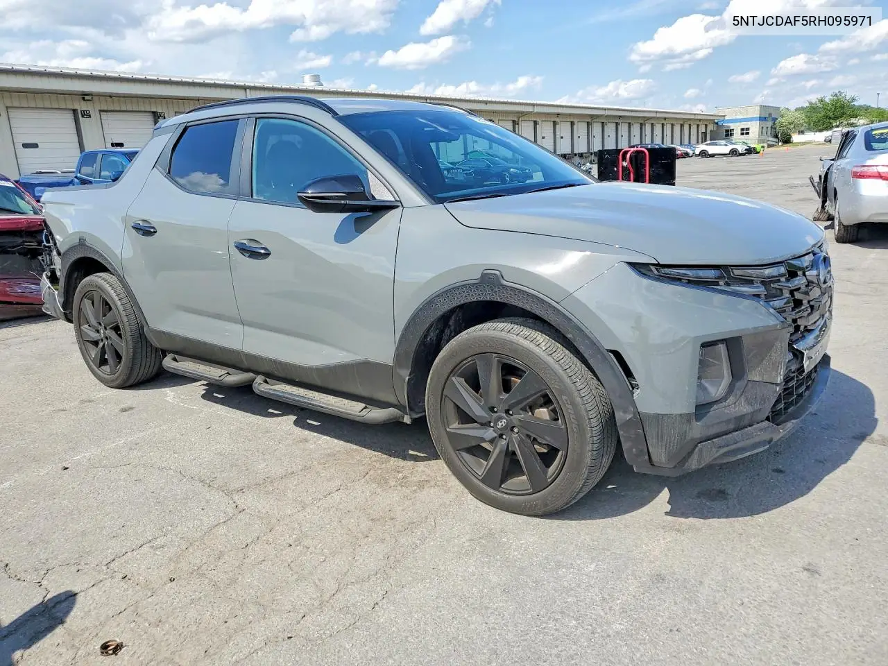 2024 Hyundai Santa Cruz Night VIN: 5NTJCDAF5RH095971 Lot: 52310536