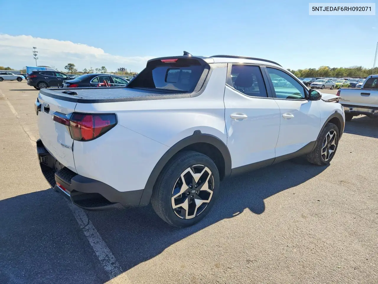 2024 Hyundai Santa Cruz Limited VIN: 5NTJEDAF6RH092071 Lot: 52875956