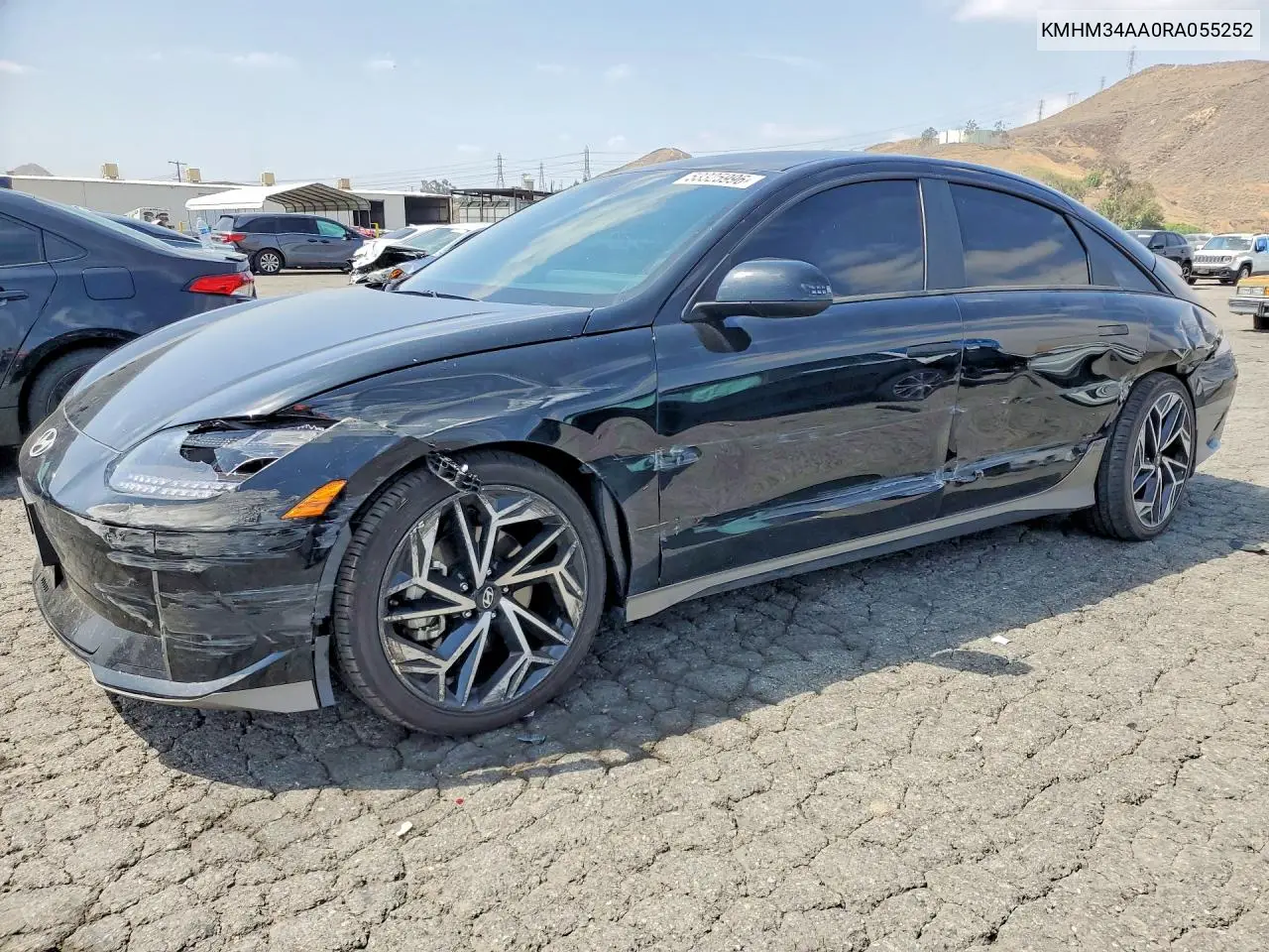 2024 Hyundai Ioniq 6 Sel VIN: KMHM34AA0RA055252 Lot: 53325996