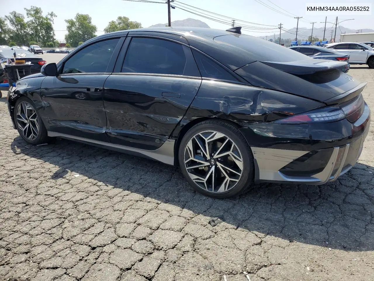 2024 Hyundai Ioniq 6 Sel VIN: KMHM34AA0RA055252 Lot: 53325996