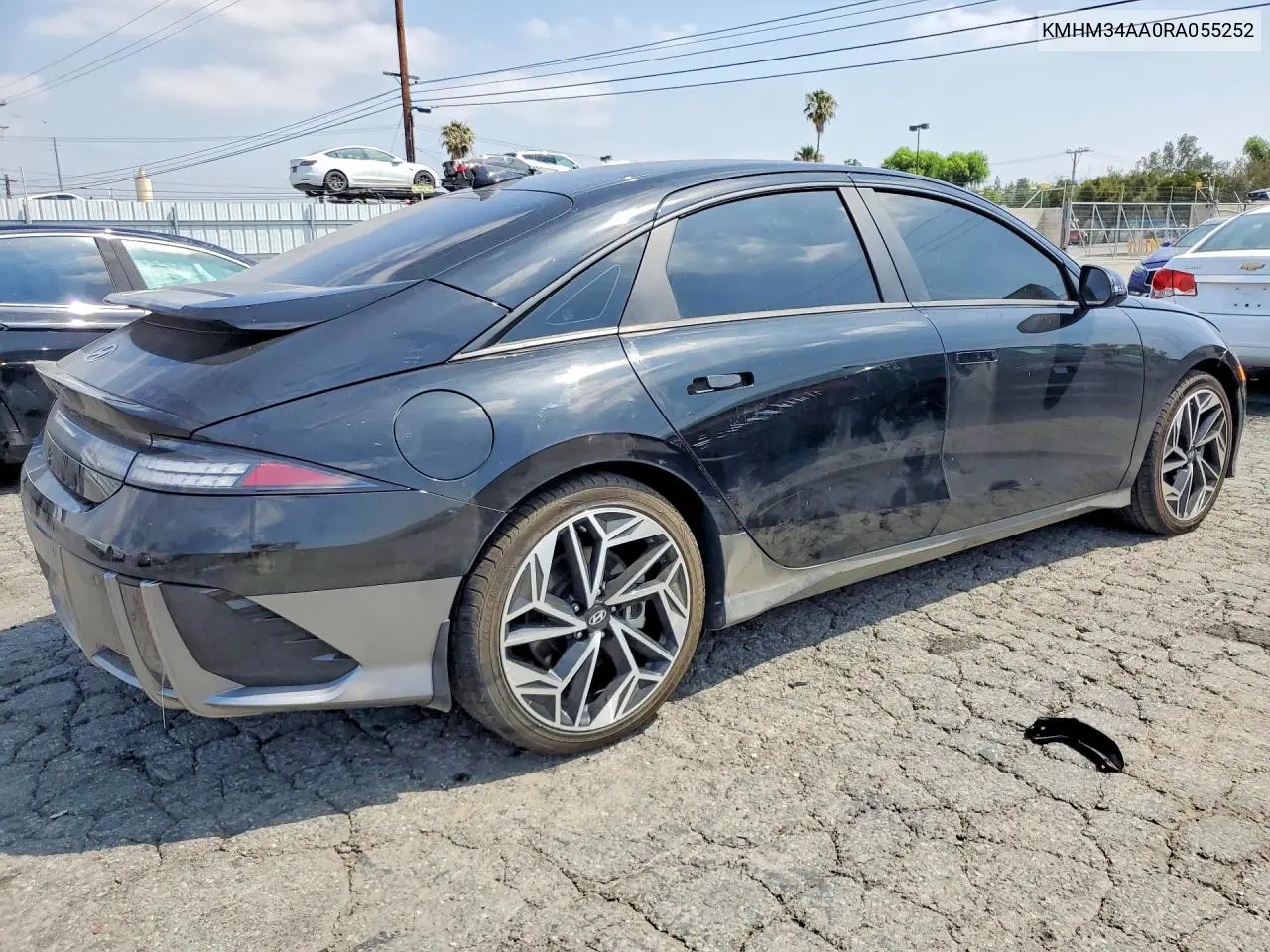 2024 Hyundai Ioniq 6 Sel VIN: KMHM34AA0RA055252 Lot: 53325996
