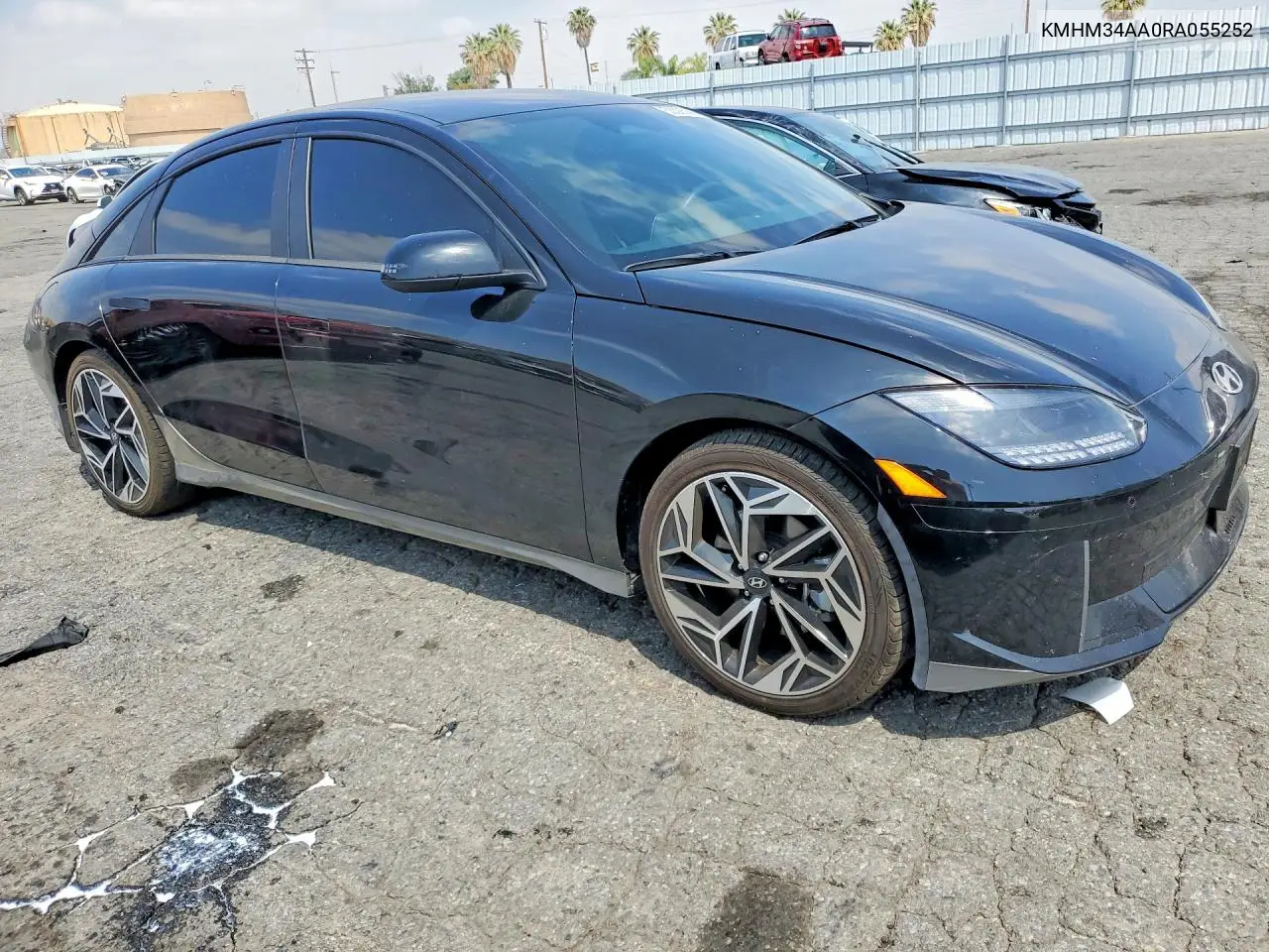 2024 Hyundai Ioniq 6 Sel VIN: KMHM34AA0RA055252 Lot: 53325996