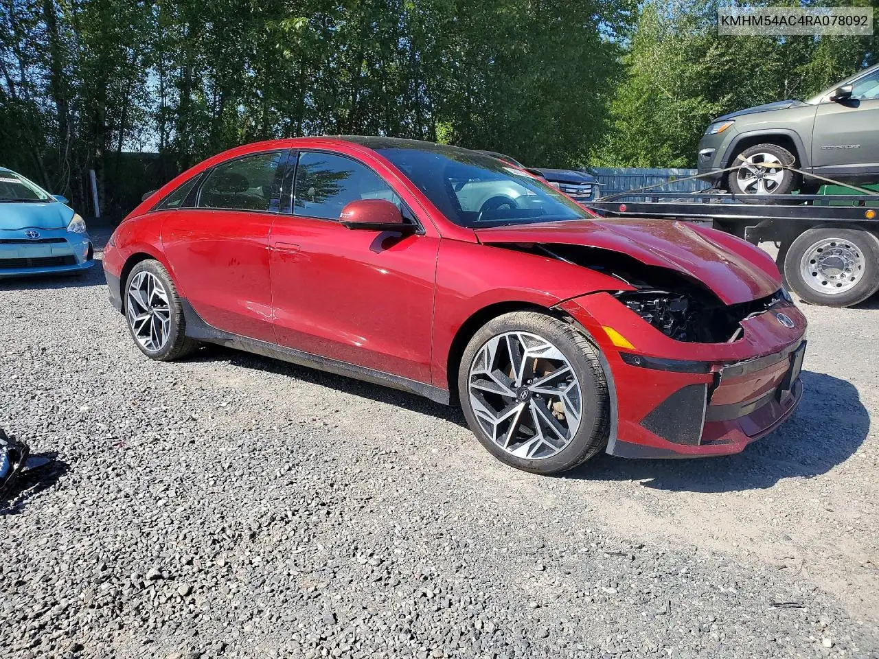 2024 Hyundai Ioniq 6 Limited VIN: KMHM54AC4RA078092 Lot: 53835336