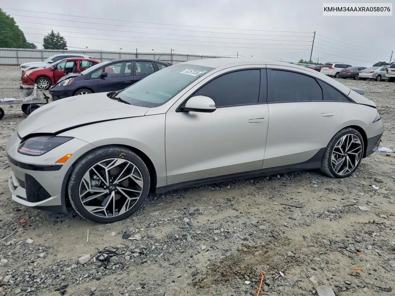 2024 Hyundai Ioniq 6 Sel VIN: KMHM34AAXRA058076 Lot: 54267836