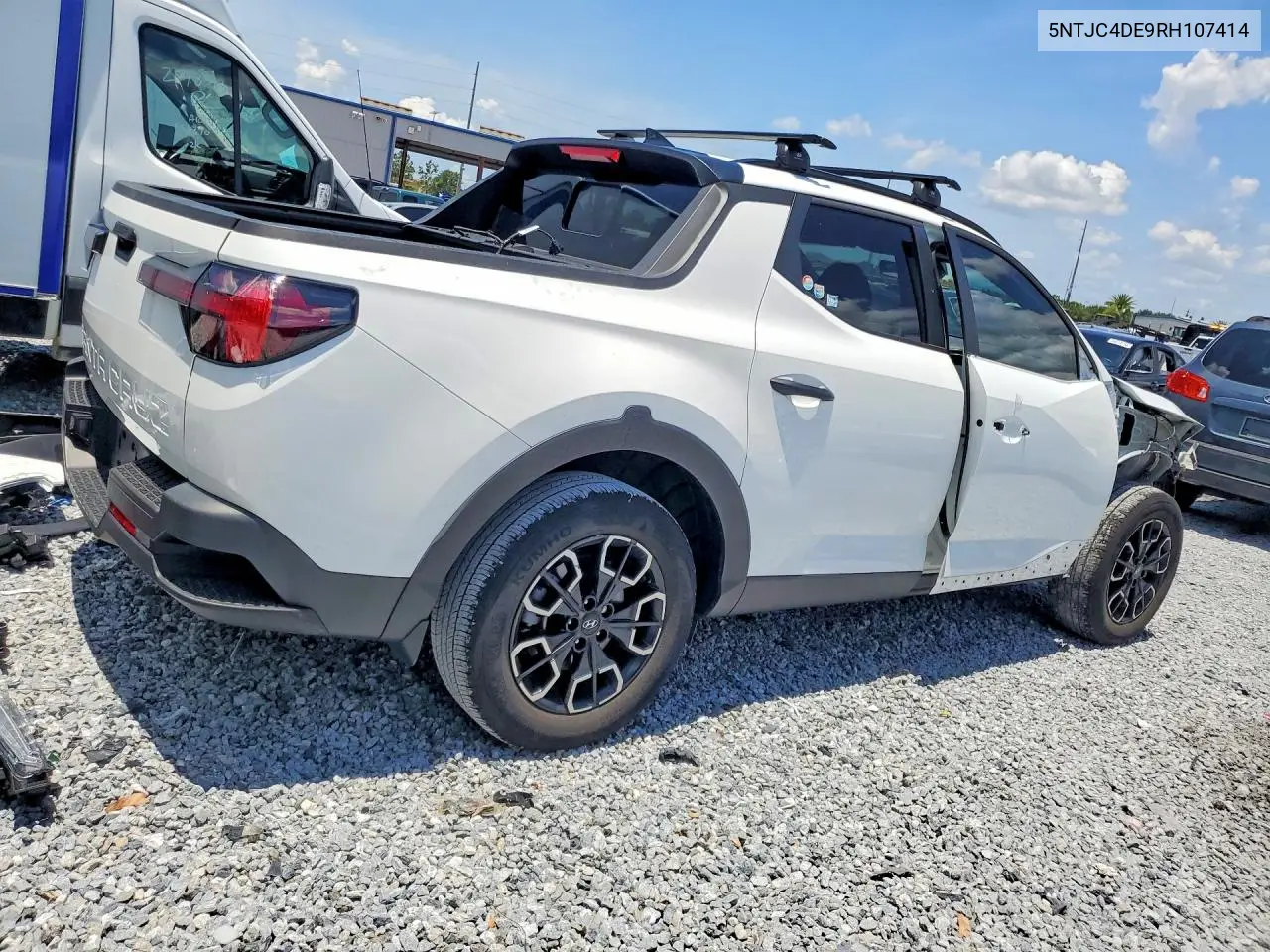 2024 Hyundai Santa Cruz Sel VIN: 5NTJC4DE9RH107414 Lot: 54336656