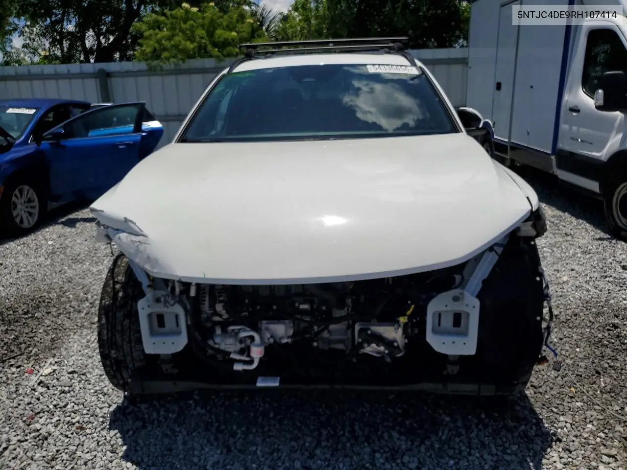 2024 Hyundai Santa Cruz Sel VIN: 5NTJC4DE9RH107414 Lot: 54336656