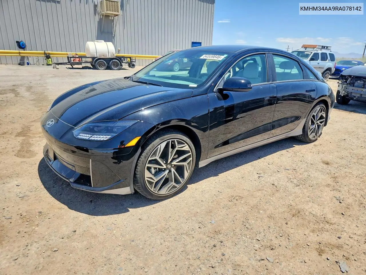 2024 Hyundai Ioniq 6 Sel VIN: KMHM34AA9RA078142 Lot: 54559846
