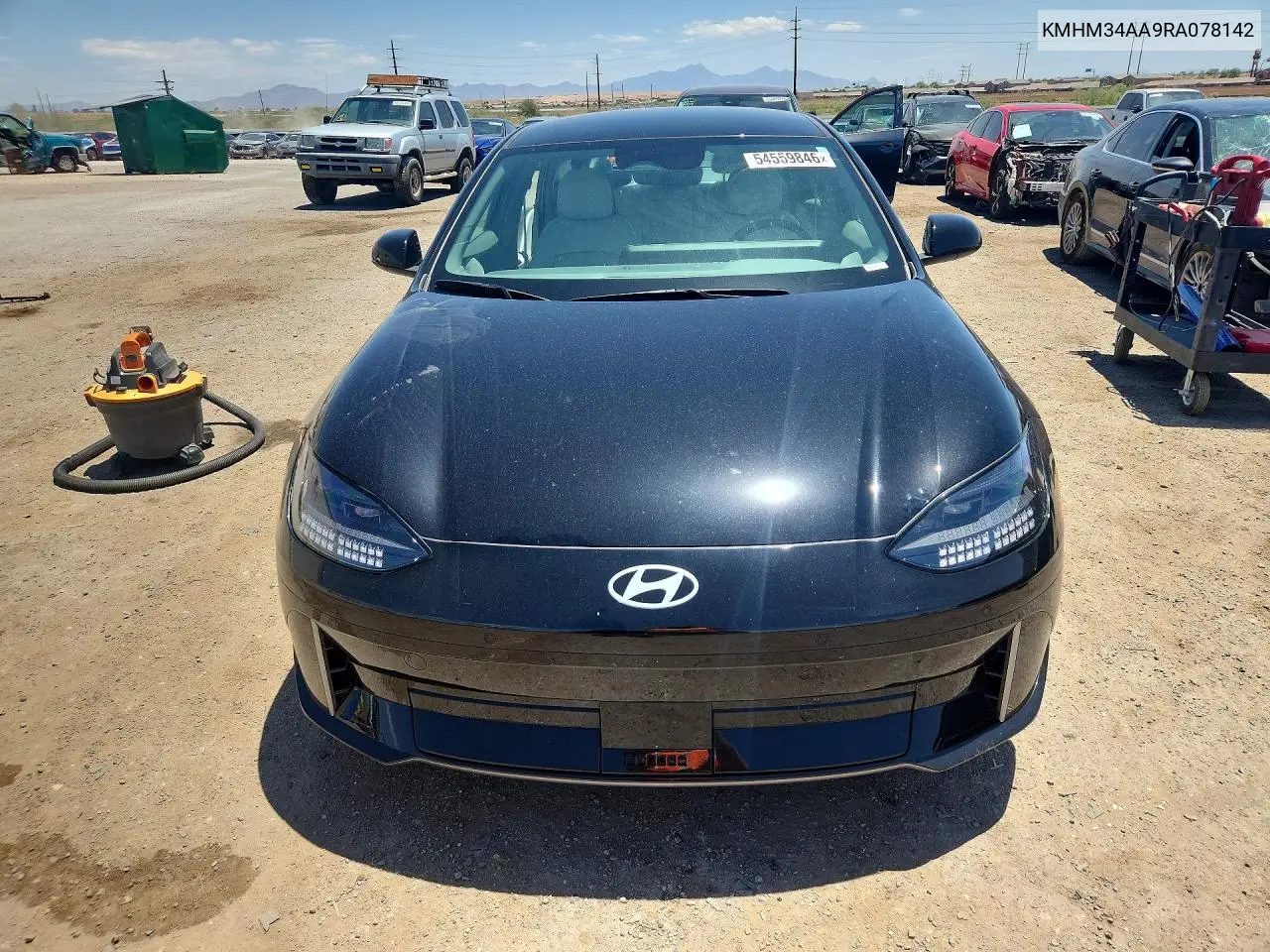 2024 Hyundai Ioniq 6 Sel VIN: KMHM34AA9RA078142 Lot: 54559846