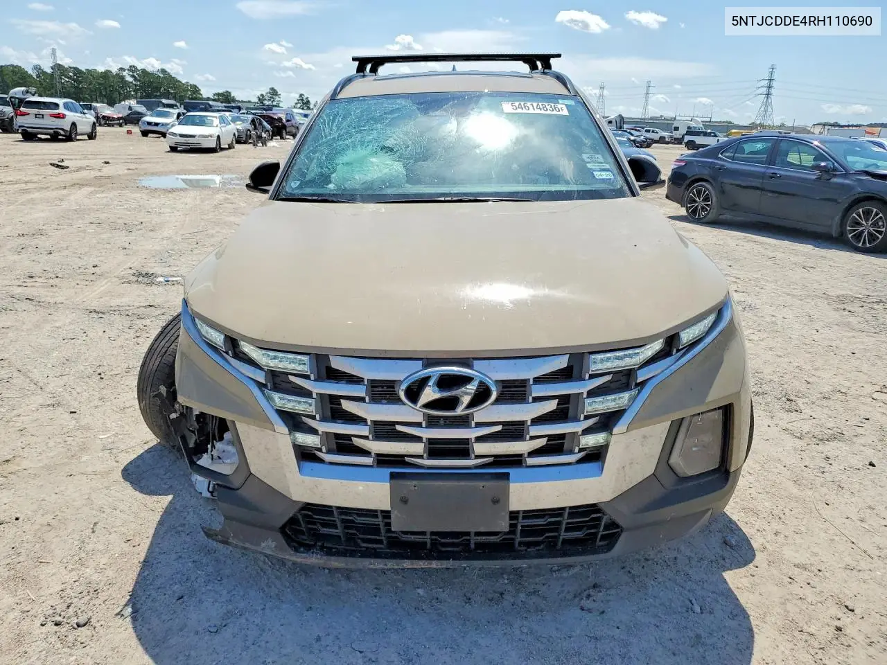 2024 Hyundai Santa Cruz Sel VIN: 5NTJCDDE4RH110690 Lot: 54614836