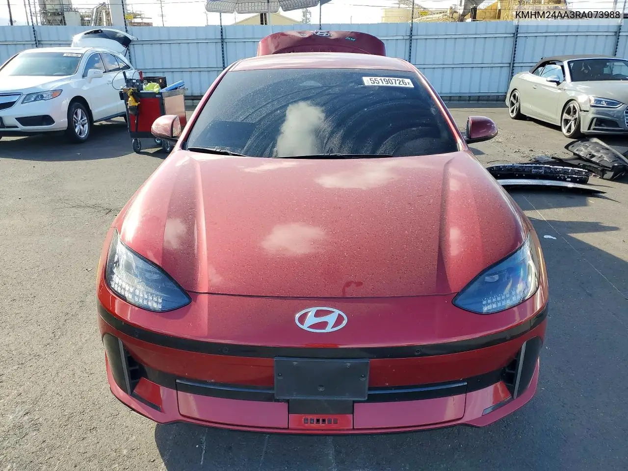 2024 Hyundai Ioniq 6 Se VIN: KMHM24AA3RA073988 Lot: 55190726