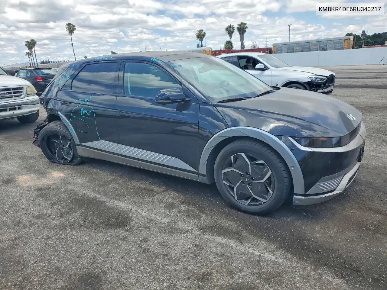 2024 Hyundai Ioniq 5 Limited VIN: KM8KR4DE6RU340217 Lot: 55381326