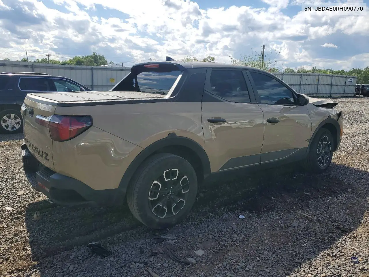 2024 Hyundai Santa Cruz Sel VIN: 5NTJBDAE0RH090770 Lot: 55416116