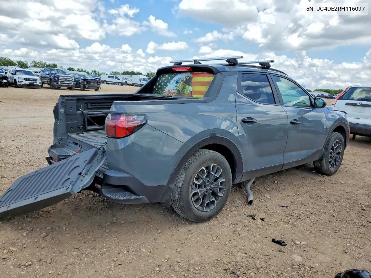 2024 Hyundai Santa Cruz Sel VIN: 5NTJC4DE2RH116097 Lot: 55744696