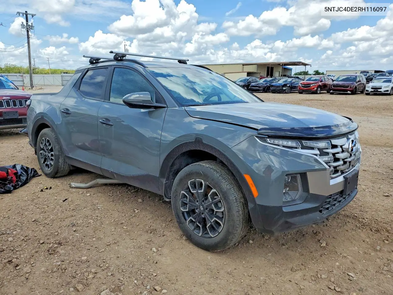 2024 Hyundai Santa Cruz Sel VIN: 5NTJC4DE2RH116097 Lot: 55744696