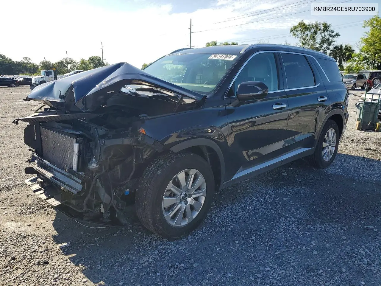 2024 Hyundai Palisade Sel VIN: KM8R24GE5RU703900 Lot: 56547066