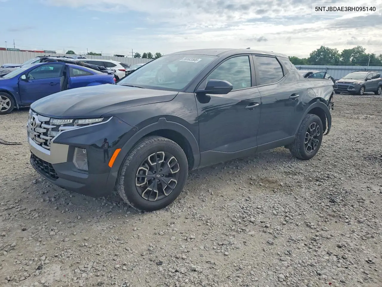 2024 Hyundai Santa Cruz Sel VIN: 5NTJBDAE3RH095140 Lot: 56583566