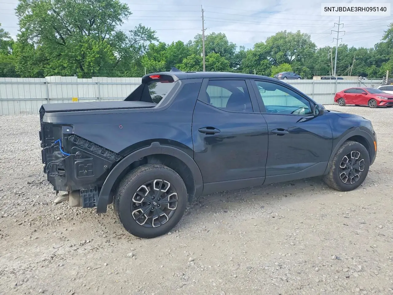 2024 Hyundai Santa Cruz Sel VIN: 5NTJBDAE3RH095140 Lot: 56583566