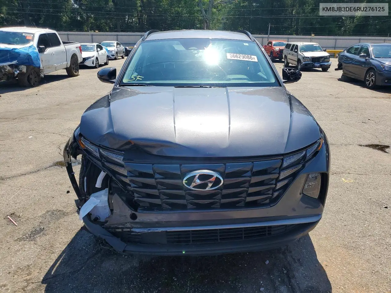 2024 Hyundai Tucson Sel VIN: KM8JB3DE6RU276125 Lot: 56629086
