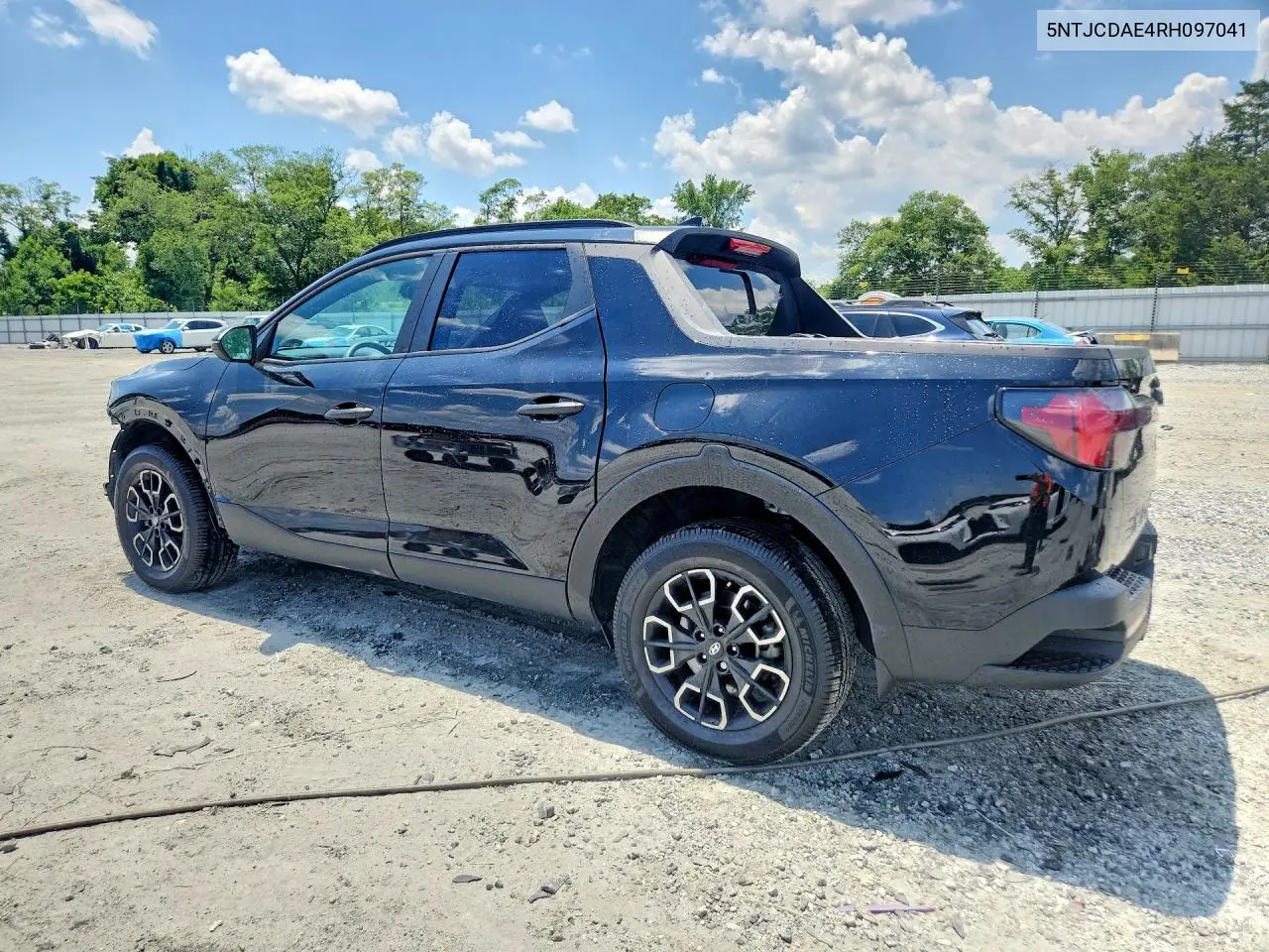 2024 Hyundai Santa Cruz Sel VIN: 5NTJCDAE4RH097041 Lot: 57063966