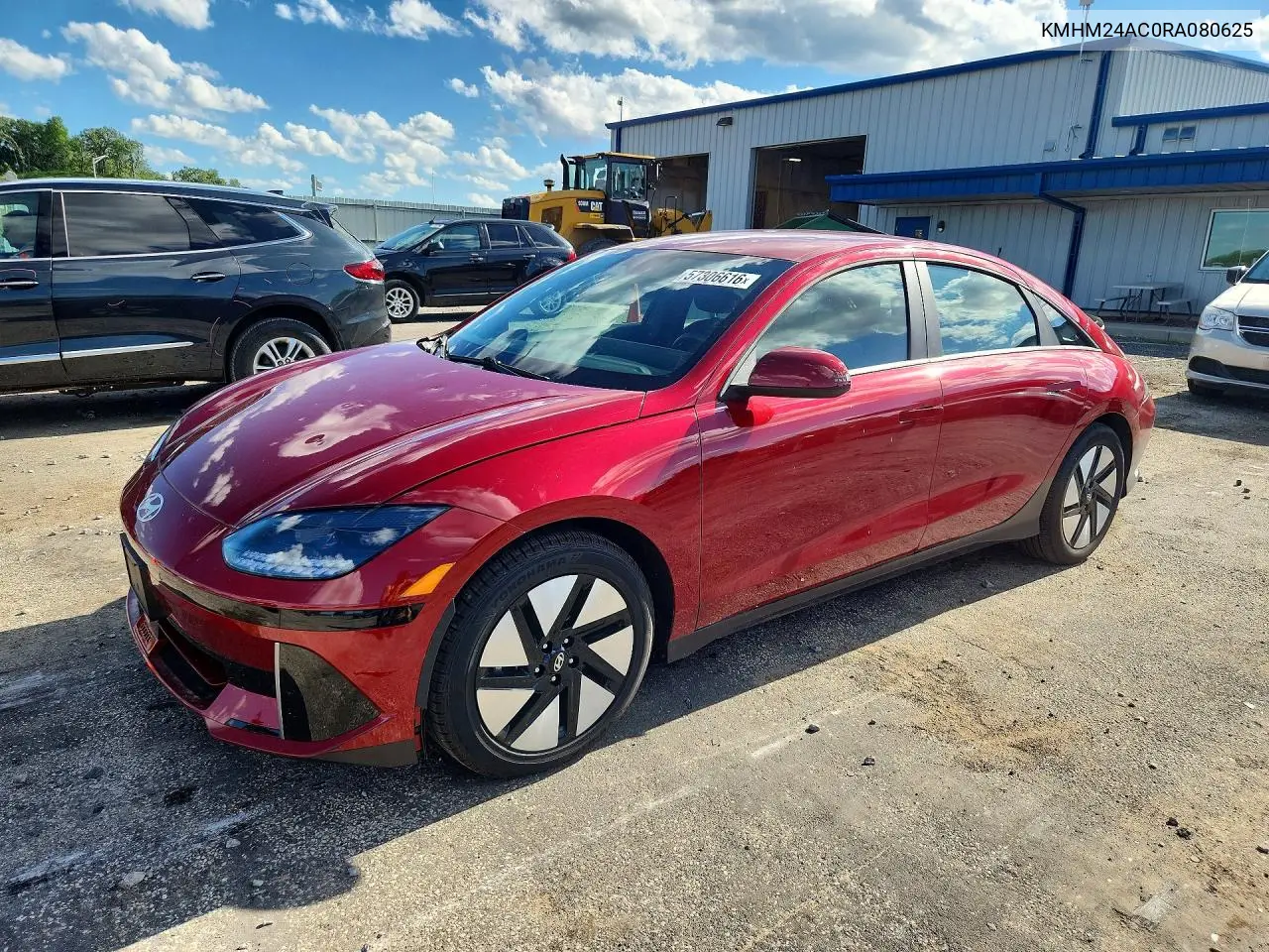 2024 Hyundai Ioniq 6 Se VIN: KMHM24AC0RA080625 Lot: 57306616