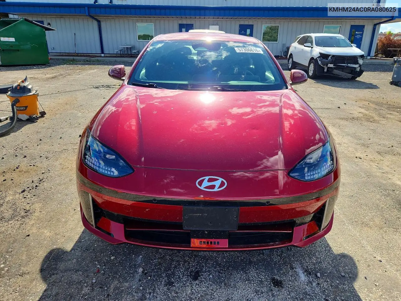 2024 Hyundai Ioniq 6 Se VIN: KMHM24AC0RA080625 Lot: 57306616